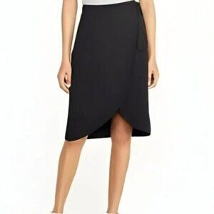 J. Crew Black Tulip Pencil Skirt, Size 10